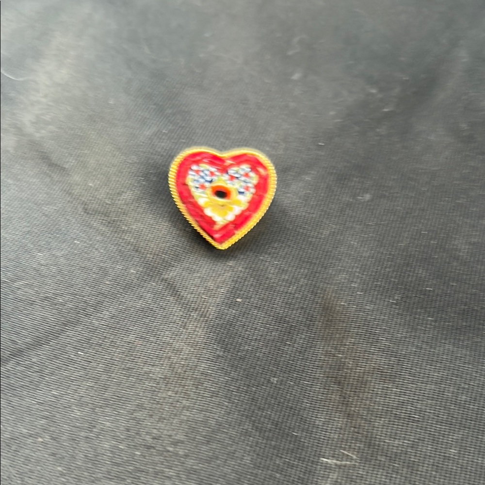 Heart-Shaped Enamel Pin
